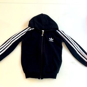 ✨♥️✨HOST PICK✨♥️✨Adidas Kids Track Top with Hood & Front Zipper